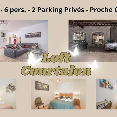 Loft Courtalon - Haut Standing - Patio - Parking Prives Apartman Troyes Kültér fotó