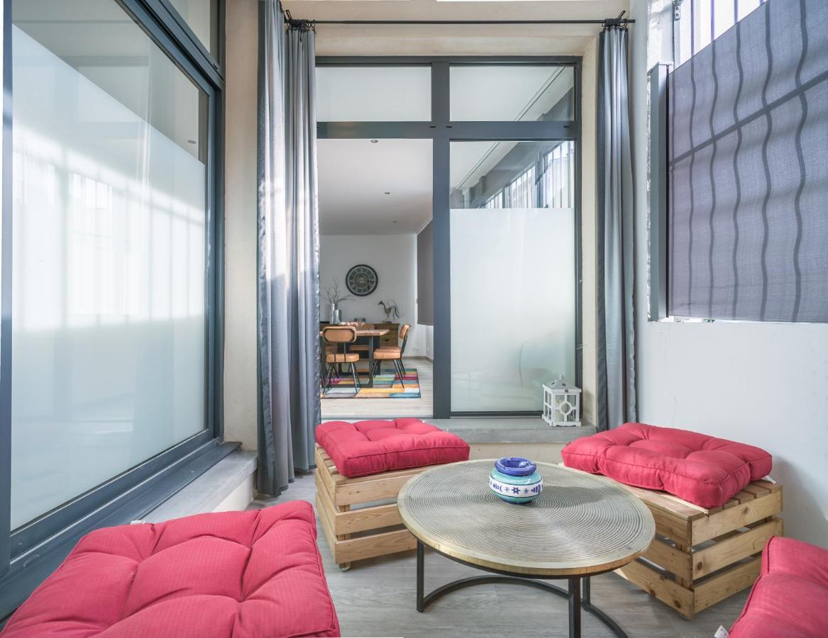Loft Courtalon - Haut Standing - Patio - Parking Prives Apartman Troyes Kültér fotó