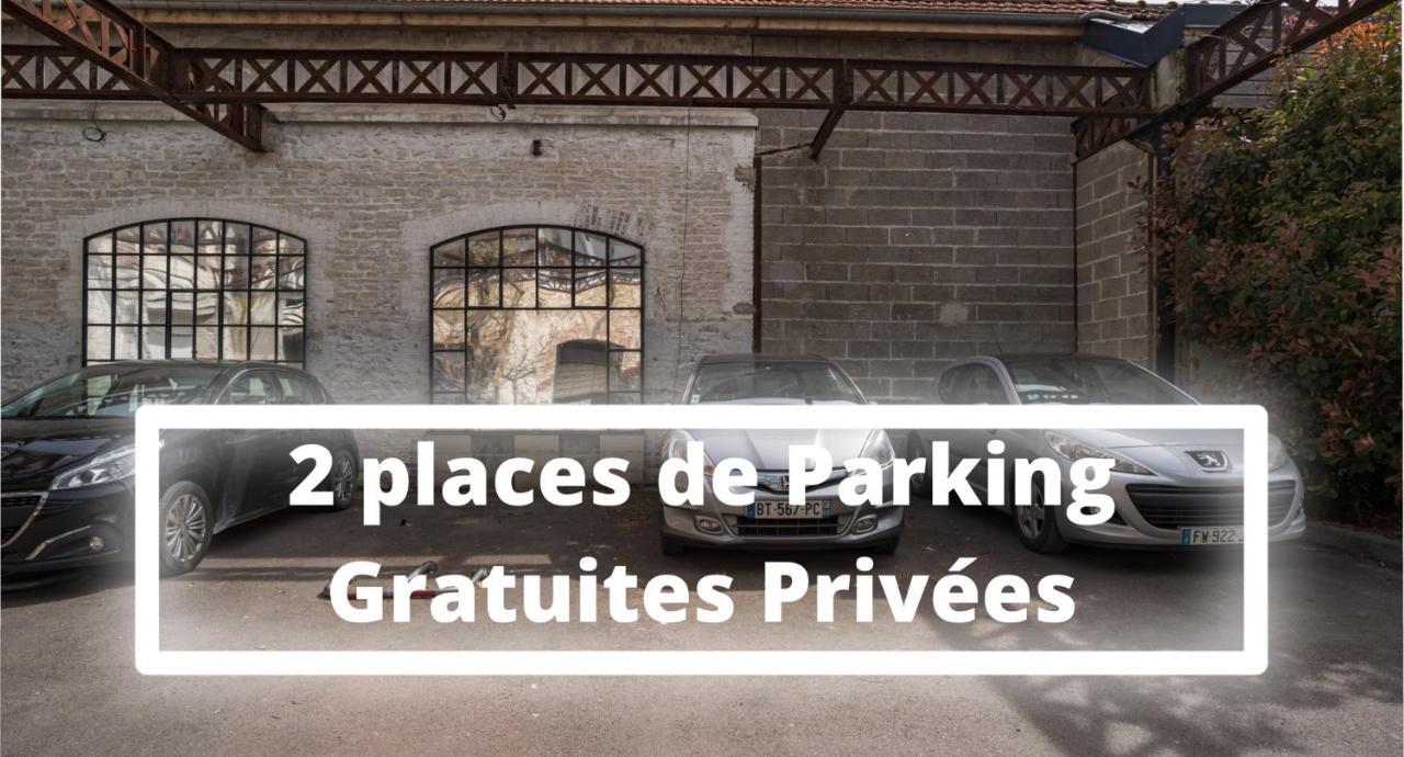 Loft Courtalon - Haut Standing - Patio - Parking Prives Apartman Troyes Kültér fotó