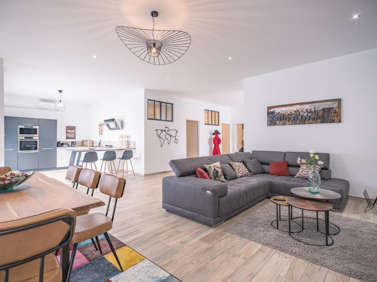 Loft Courtalon - Haut Standing - Patio - Parking Prives Apartman Troyes Kültér fotó